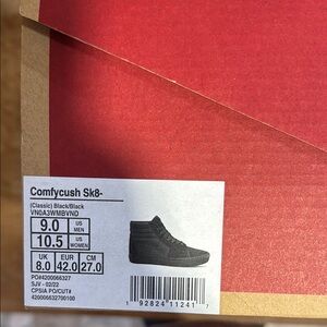 Vans ComfyCush Sk8-Hi Black